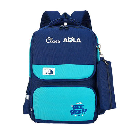 小学生新款书包减负透气护脊儿童双肩包3-6年级大容量轻便 商品图4