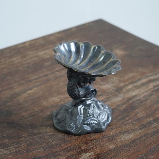 【苏州】美国锡制贝壳高脚托盘 商品图2