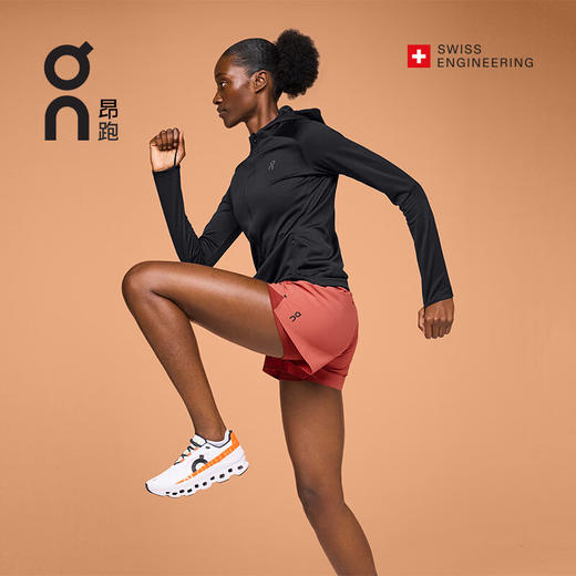 On 昂跑 Climate Zip Hoodie女款卫衣户外运动防风保暖连帽外套 商品图2