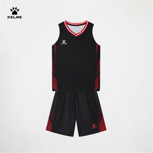 卡尔美2024新款儿童比赛训练篮球服 商品图3