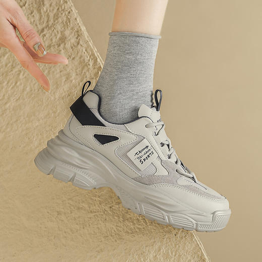 品质好货 | Safiya/索菲娅2024春季百搭网面增高休闲运动鞋 SF41112701 商品图7