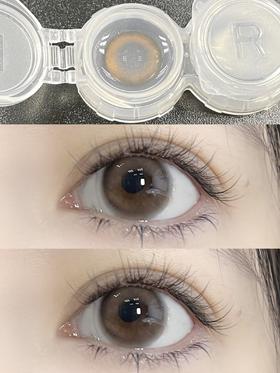 Sakikooo日抛美瞳 奶冻泡泡棕 14.2mm