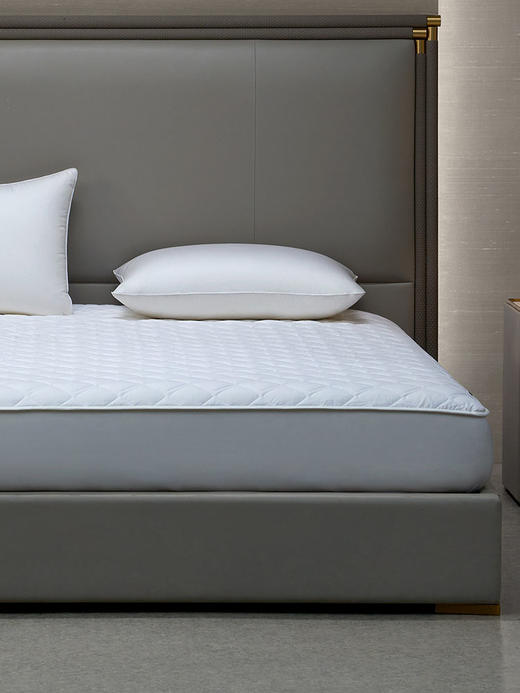 whinny/惠谊防滑保暖双人床垫 称心如意可水洗澳洲羊毛床护垫 商品图2