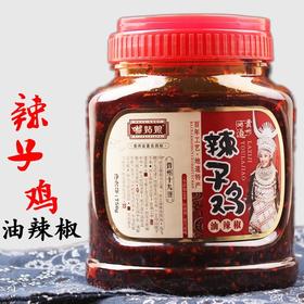 苗姑娘牌油辣椒750g/瓶