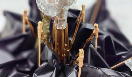 优品堂【如花如歌5】金骨、黑胶、超轻、五折、遮阳防紫外线太阳伞 商品图3