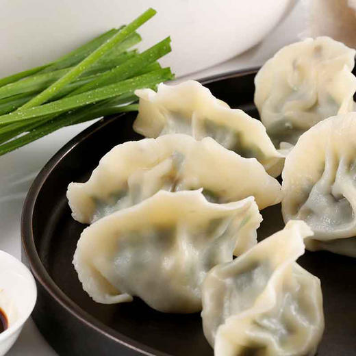 手工韭菜鸡蛋水饺（袋装）500克 商品图2