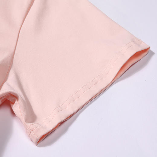 都市丽人生活家居春夏睡衣女32支CVC单面家居服薄款短袖七分裤女士套装LH42D3 商品图6