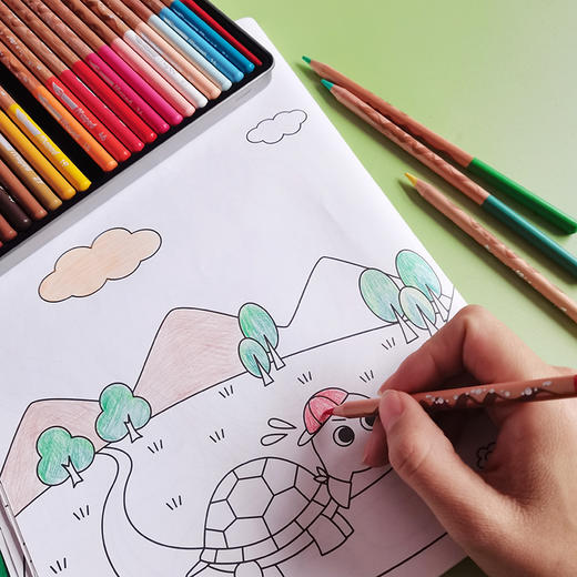 UNISUN蚂蚁象全静音可视化时间管理器 赠送一盒12色彩铅 商品图6