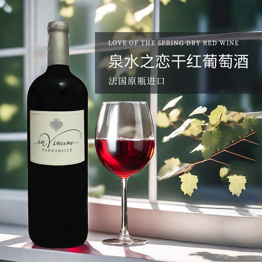 法国进口泉水之恋干红葡萄酒750ml 商品图0