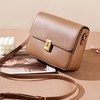 时尚优雅真皮斜挎包单肩豆腐包小方包 商品缩略图3