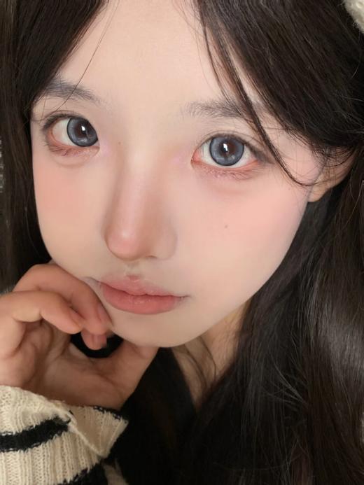 kaylens月抛 银河泪珠/琥珀泪珠 灰/棕 14.2mm 拍下即为一副两片 商品图2