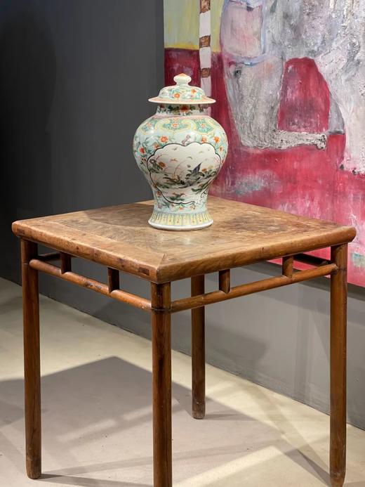 瘿木桌板榆木正方桌，顺丰包邮 商品图9