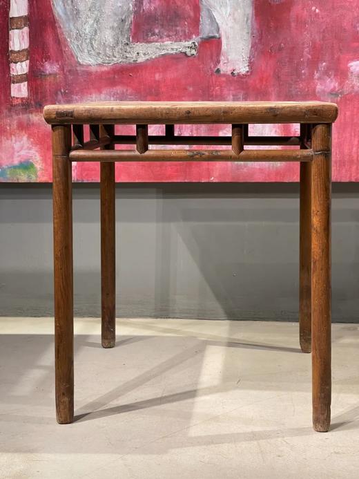 瘿木桌板榆木正方桌，顺丰包邮 商品图4