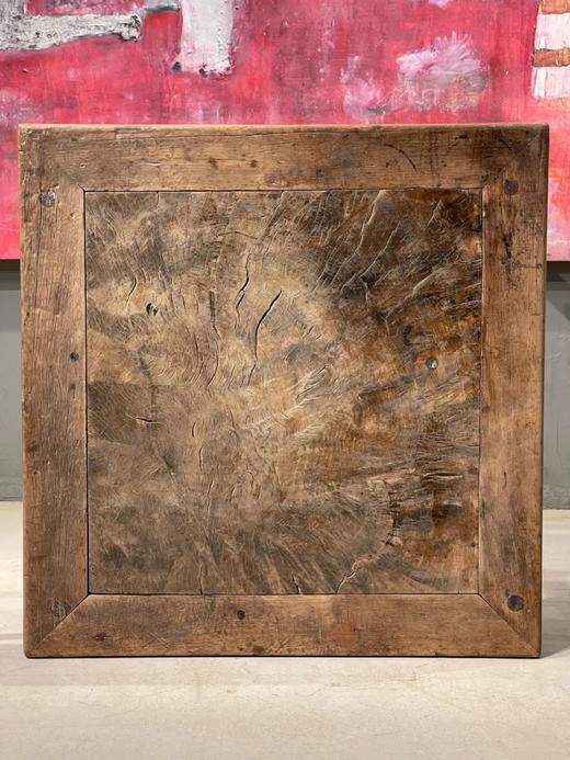 瘿木桌板榆木正方桌，顺丰包邮 商品图8