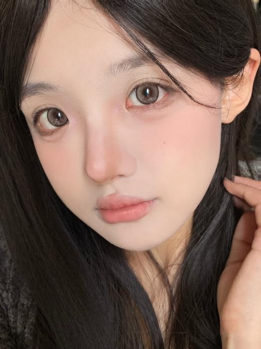 kaylens月抛 银河泪珠/琥珀泪珠 灰/棕 14.2mm 拍下即为一副两片 商品图6