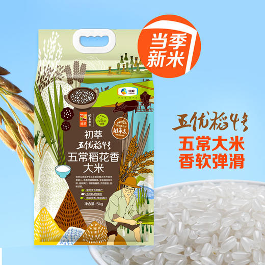 初萃  五常稻花香大米 5kg 商品图0