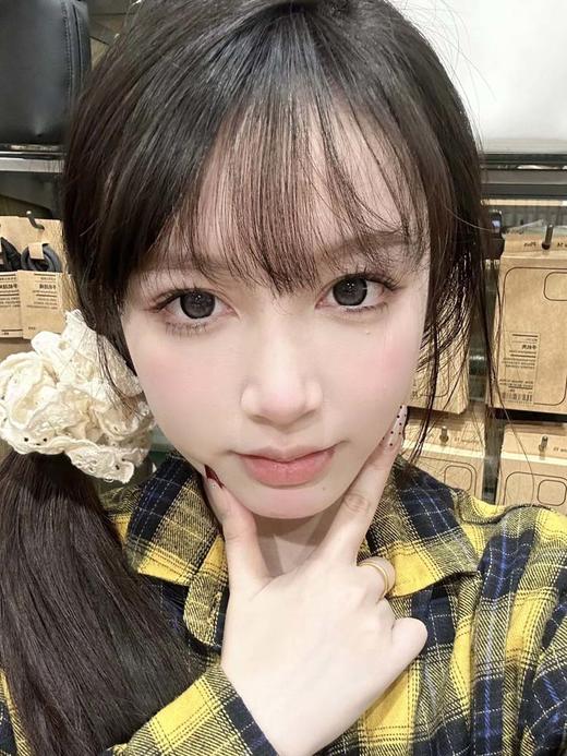 fufullcon 美瞳半年抛 黑巧大芙 直径14.5mm 着色13.8mm 商品图1