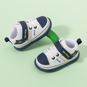 贝贝怡婴儿学步鞋防滑稳步鞋小童魔术贴2024春秋单鞋宝宝透气鞋子ZB1DX003