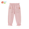 2024春秋新款女童束脚长裤中小童时尚华夫格休闲裤舒适透气裤ZB1DK028 商品缩略图7