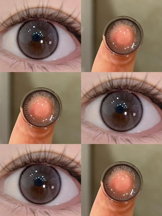 KUMICON月抛美瞳 冰透咖啡 14.0mm 商品图0