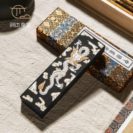 80年代上海墨厂曹素功制四两万寿无疆油烟老墨 商品图8