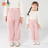 2024春秋新款女童束脚长裤中小童时尚华夫格休闲裤舒适透气裤ZB1DK028 商品缩略图0