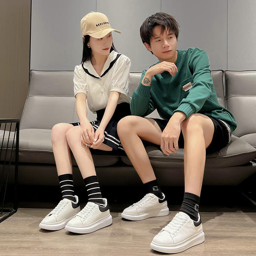 NEW BOLUNE/新百伦官网正品287小白鞋经典松糕增高休闲男女同款板鞋 商品图11