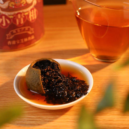 香港宝芝林出品 小青柑​普洱茶 125g/罐 15粒左右1罐 商品图2