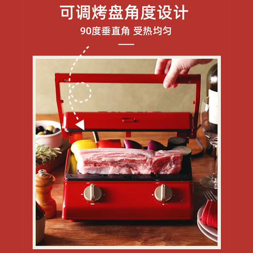 BRUNO进口大型三明治机早餐机家用烤面包吐司机多功能煎肉一体机 商品图2