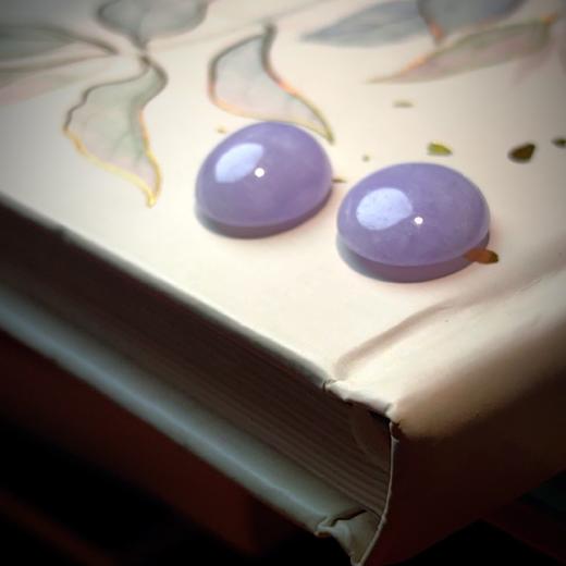 紫罗兰翡翠戒面 商品图5