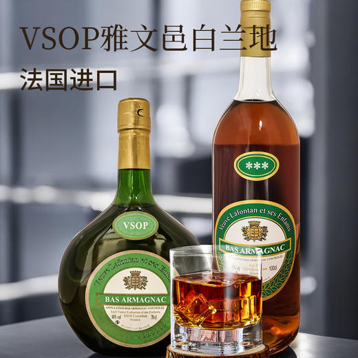 法国进口凯歌拉封丹智者VSOP雅文邑白兰地丨雅文邑白兰地 700ml-1L 商品图0