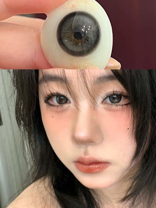 fufullcon 美瞳半年抛 黑巧大芙 直径14.5mm 着色13.8mm 商品图4
