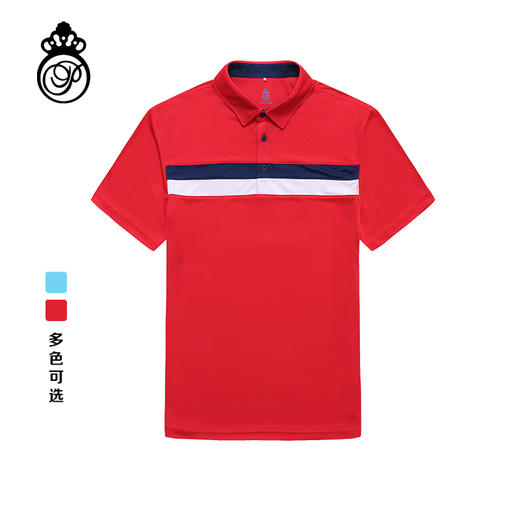BNS-108B（PROSIMON高尔夫男款春夏短袖拼接款Polo衫） 商品图0