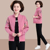 SP5036休闲运动服中老年女装时尚立领上衣套装 商品缩略图1