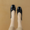 OLD-24-024法式蝴蝶结粗跟单鞋芭蕾舞高跟鞋瓢鞋 商品缩略图2