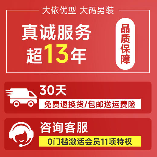 【一口价】【纯棉】【新款DK】大依优型大码圆领短袖T恤加肥加大弹力透气宽松休闲男装半袖上衣 商品图5