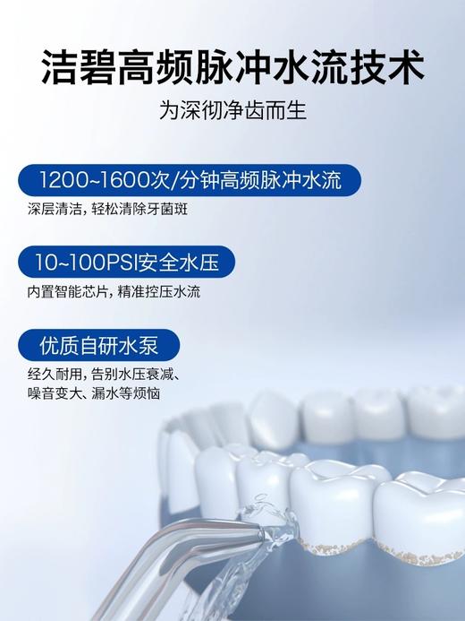 美国 Waterpik 洁碧 GT17 家用台式冲牙器 全家老少均可用 商品图1