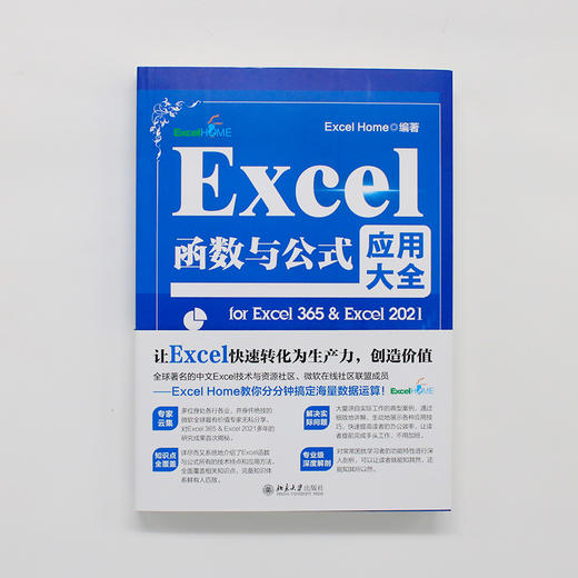 Excel函数与公式应用大全for Excel 365 & Excel 2021 Excel Home 编著 北京大学出版社 商品图1