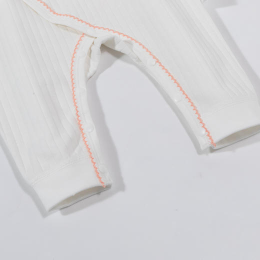 新生儿衣服春秋款婴儿连体衣纯棉和尚服初生宝宝哈衣爬服+婴儿帽ZB1DL007 商品图7