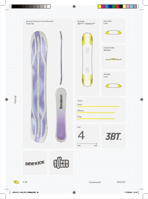 24/25雪季BATALEON滑雪板男女款预售 商品图1