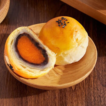 盼盼 蛋黄酥 咸蛋黄面包中式糕点雪媚娘休闲零食送礼 1000g礼盒装 商品图4