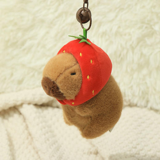 卡皮巴拉公仔玩偶毛绒玩具抱枕啪啪圈 商品图7