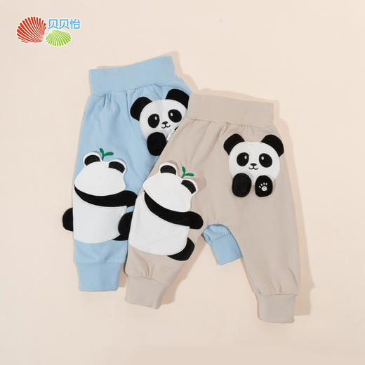 婴儿可爱大pp裤春秋儿童卡通哈伦裤男童宝宝外出休闲束脚长裤子ZB1DK019 商品图1