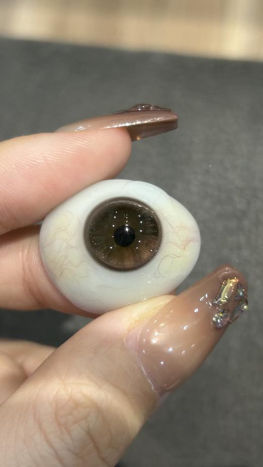 CHONOS 橘汁优咖日抛 十片 14.2mm 参考着色 13.4mm 基弧 8.5 含水 50% 新锐国货 商品图2