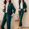 时尚简约，大方气质优雅收腰显瘦休闲修身百搭潮流两件套HR-HRYZ9595 商品缩略图1