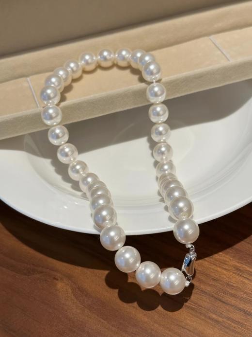 国庆福利，下单项链送耳钉 施华洛珍珠项链 精致好看！4mm 6mm 8mm 10mm 12mm 五个尺寸 商品图9