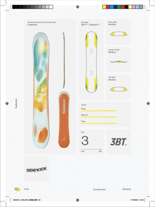 24/25雪季BATALEON滑雪板男女款预售 商品图2