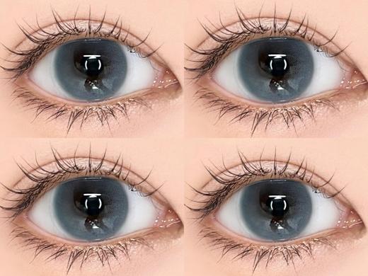 Honey egg 高冰翡蓝 半年抛 两片 14.0mm 参考着色 12.9mm 基弧 8.6 含水 38% 新锐国货 商品图2