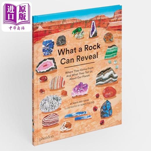 【中商原版】岩石能揭示什么 What a rock can reveal 英文原版 儿童科普绘本 自然科学知识百科图画书 精装进口图书 6-9岁 商品图1