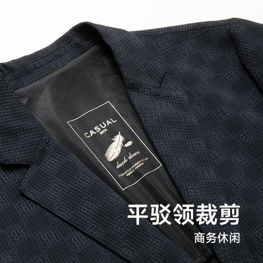 【商城同款】【新款DKP】大依优型大码西装休闲西服外套加肥加大肥佬休闲商务上衣男士胖子正装透气 商品图2